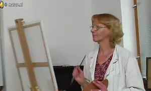 به مرد بالغ لیس عکس سکس با مامان زد